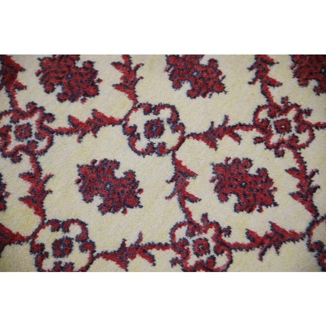 Turkish Oriental Hand Knotted Rug Turkish Vintage Oushak 2'8" x 5'9" For Sale - Image 3 of 8