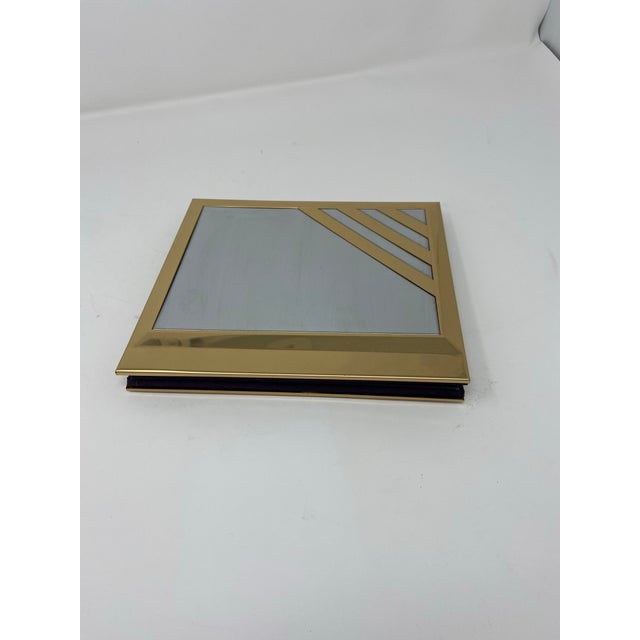 Contemporary Postmodern Melannco Int’l LTD Chrome and Brass Picture Album For Sale - Image 3 of 8