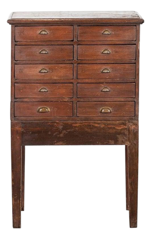 English Pine Chest of Drawers, 1890