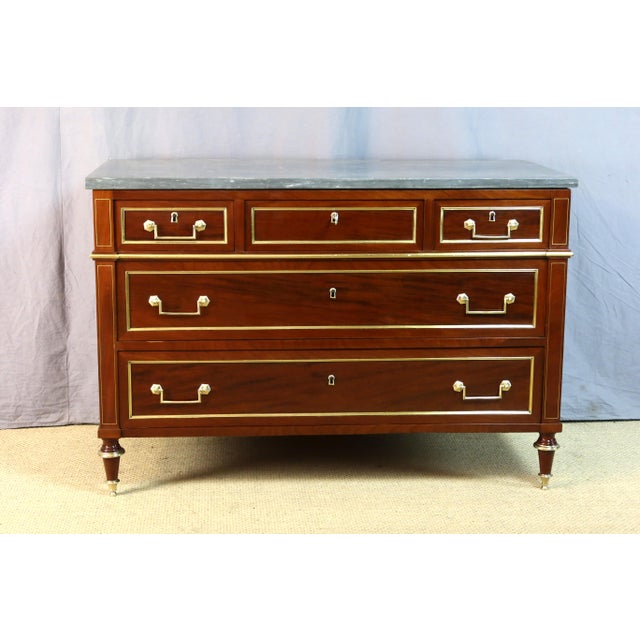 Louis XVI Commode in Wood, 1700s For Sale - Image 12 of 12