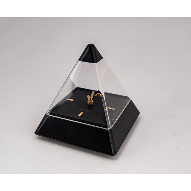 Pyramid Clock by Hidekatsu Nomizu for Tochigi Tokei, 1989 For Sale - Image 11 of 14