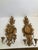 Italian Baroque Carved Gilt Wood Wall Sconces - A Pair For Sale - Image 9 of 11