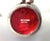 Red Old Japanese 'Red and White Roses' Vase Ginbari Cloisonné With Solid Silver Trim For Sale - Image 8 of 8