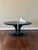 Vintage Oval Black Lacquer Saarinen Style Split Tulip Cocktail Table For Sale - Image 13 of 14