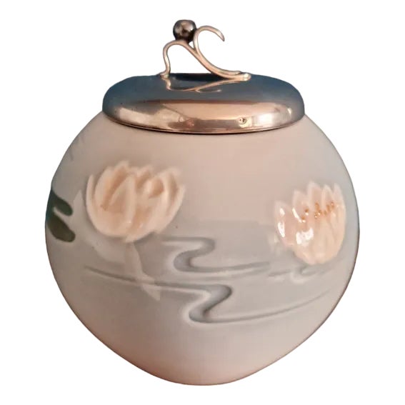 Silver Box by Johannes Siggaard for Bing & Grondahl, 1939 For Sale