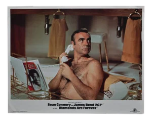 James Bond 007 Diamonds are Forever Lobby Card, UK, 1971