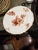 Brown and White Porcelain Dessert Set For Sale - Image 4 of 6