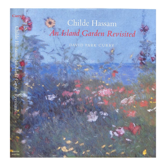 "Childe Hassam an Island Garden Revisited" 1990 Curry, David Park For Sale