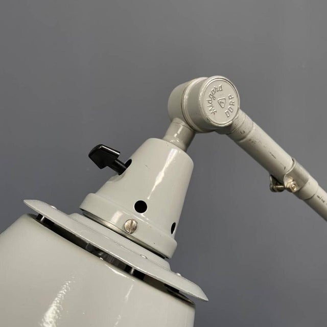 Light Gray Clamping Lamp from Midgard, 1950s For Sale - Image 9 of 18