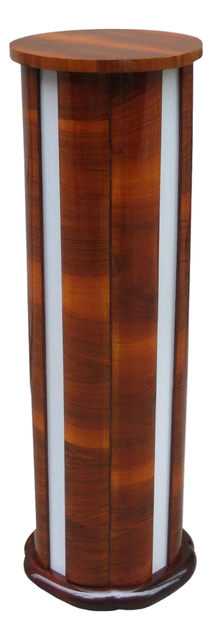 Art Deco Illuminated Pedestal