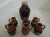 1950s Ceramic Pottery Sake Carafe and Cups Sake Set - 7 Pieces For Sale - Image 9 of 9