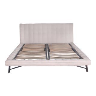 Roche Bobois Profile Bedframe Designed by Roberto Tapinassi & Maurizio Manzoni For Sale