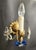 Gilt Floral Wall Lamps with Murano Glass Flowers, Italy, 1960s, Set of 2 For Sale - Image 13 of 18