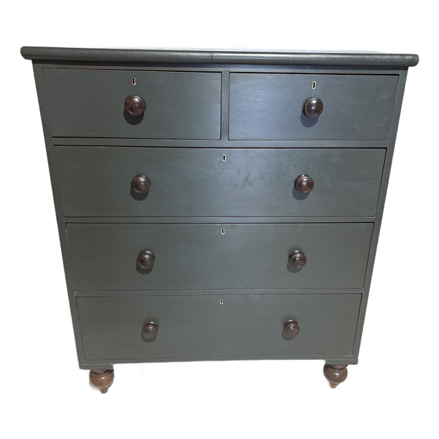 Antique Two Over Three Drawers - Painted Chest of Drawers From England For Sale