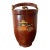 1950s Mid Century Modern Loyal Papeete Leather Wrapped Fire/Ice Bucket For Sale