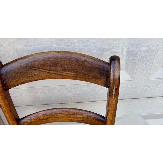 Early 20th Century Early 20th Century Antique French Style Cane Seat Chairs - Set of 3 For Sale - Image 5 of 11