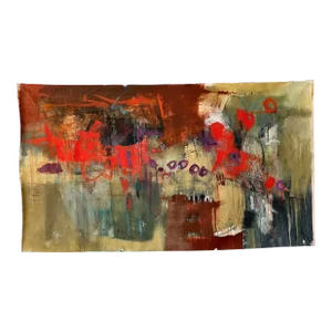 Montreat Series "Untitled " Contemporary Original Abstract Acrylic Painting on Canvas by Stephanie Visser