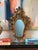 Wood Vintage Italian Handcrafted Gilt Wood Mirror For Sale - Image 7 of 7