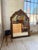 Brown Antique Wooden Fireplace Mirror, 1800 For Sale - Image 8 of 18