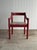 Wood Vintage Red Lacquered Sculptural Armchair, Attributed to Vico Magistretti, C. 1960s — 4 Available For Sale - Image 7 of 18