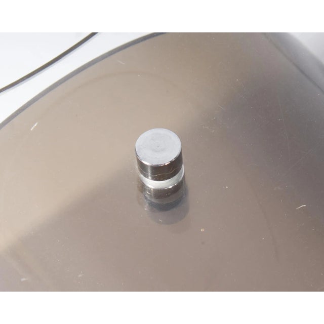 Vintage Curved Acrylic Magazine Rack For Sale In Indianapolis - Image 6 of 7