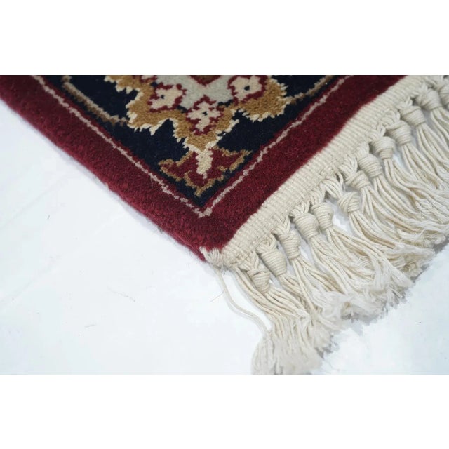 Indian Tabriz Runner 2'3'' X 10'0" For Sale - Image 4 of 10