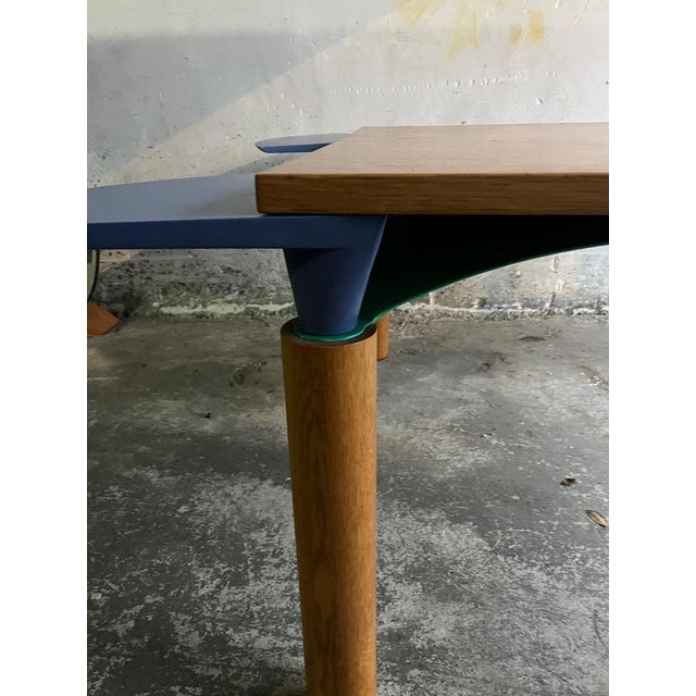 Square Convertible Table by Francesco Binfaré for Cassina, 1980s For Sale - Image 6 of 11