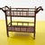 Brown Wooden Serving Trolley, Italy, 1960s For Sale - Image 8 of 9