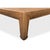Ming Style Square Coffee Table in Tan Reclaimed Pine For Sale - Image 9 of 11