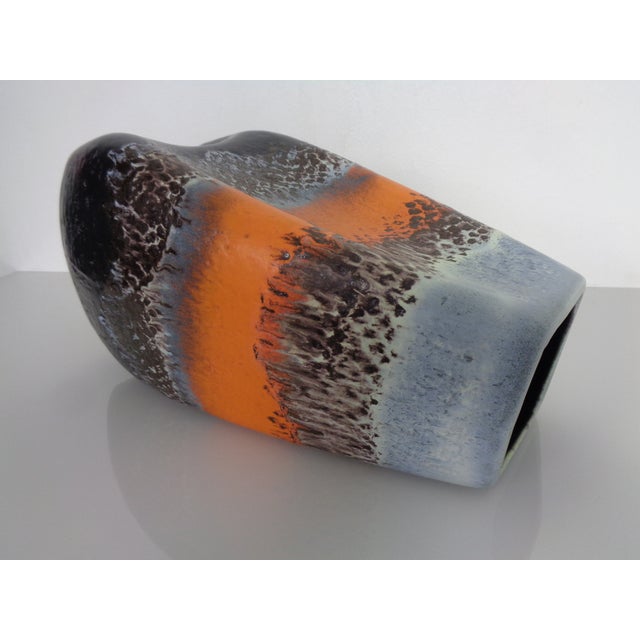 Large Relief 20/40 Ceramic Vase from Dümler & Breiden, Germany, 1970s For Sale - Image 13 of 18