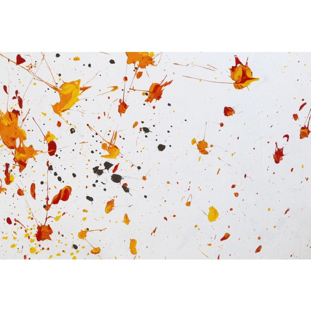 Untitled No. 2, Alfred Oerter Acrylic on Canvas, Signed and Dated Lower Right For Sale - Image 4 of 5