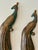 Vintage Wooden "Balinese" Peacock Trio in Brass & Wood For Sale - Image 9 of 10