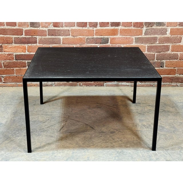 Floris H. Fiedeldij Vintage 1960's Steel & Slate Coffee Table by Floris Fiedeldij for Artimeta For Sale - Image 4 of 9