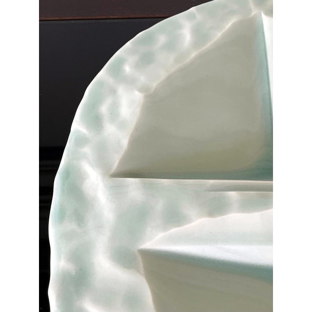 Japanese Contemporary Ceramic Sculptural Slab Yoshikawa Masamichi For Sale - Image 10 of 11