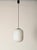 Mid-Century Pendants in Opaline Glass and Metal from Stilnovo, Italy, 1960s, Set of 2 For Sale - Image 9 of 12