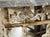 White Antique Belgian Painted Iron Balcony Console Table With Marble Top, Circa 1900 For Sale - Image 8 of 17
