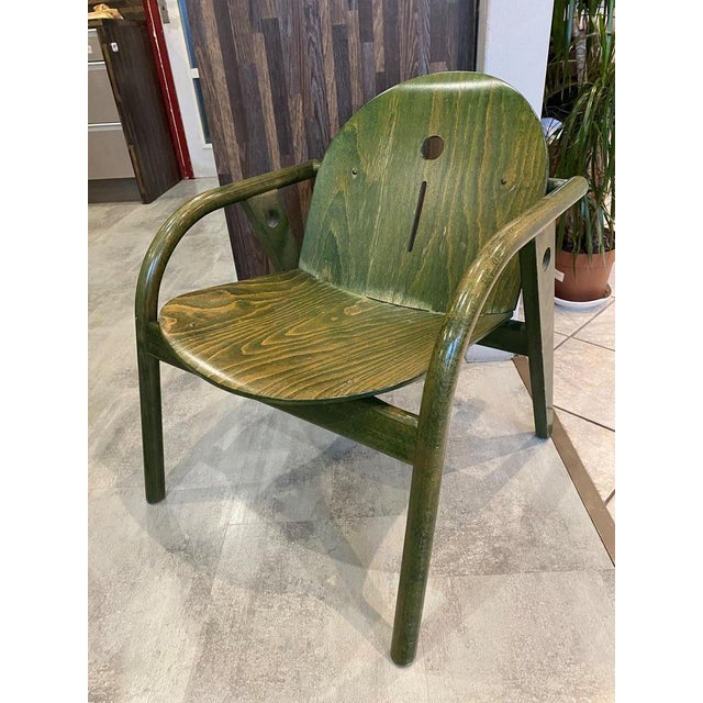 Vintage Baumann Green Lounge Chair, 1970s For Sale - Image 15 of 18