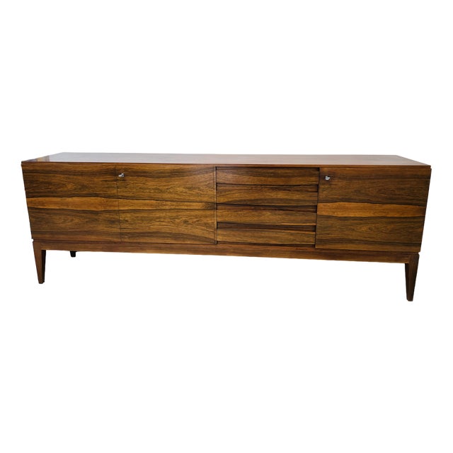 Mid-Century Sidebord with Color Gradients, 1960s For Sale