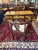 Antique Chippendale Style Walnut & Shearling Corner Desk Chair For Sale - Image 11 of 12