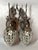 Late 20th French Louis XVI Bronze Deer Wall Lamps Sconces Pair For Sale - Image 9 of 9