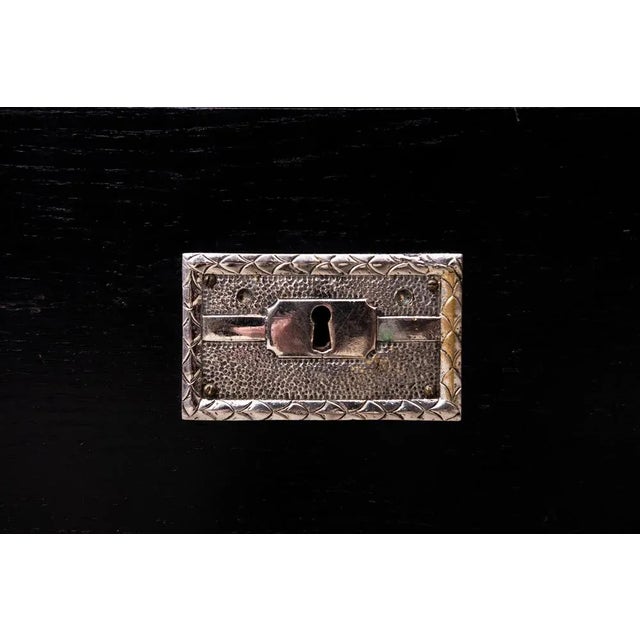 Black Art Nouveau Wardrobe, 1905 For Sale - Image 8 of 13