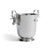 Bring refined elegance to your bar or dining area with this pewter champagne and wine cooler. Designed with striking stag...
