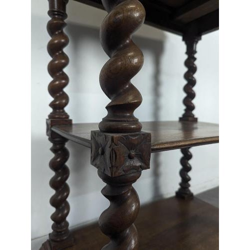 Louis XIII Oak Side Table For Sale - Image 6 of 8