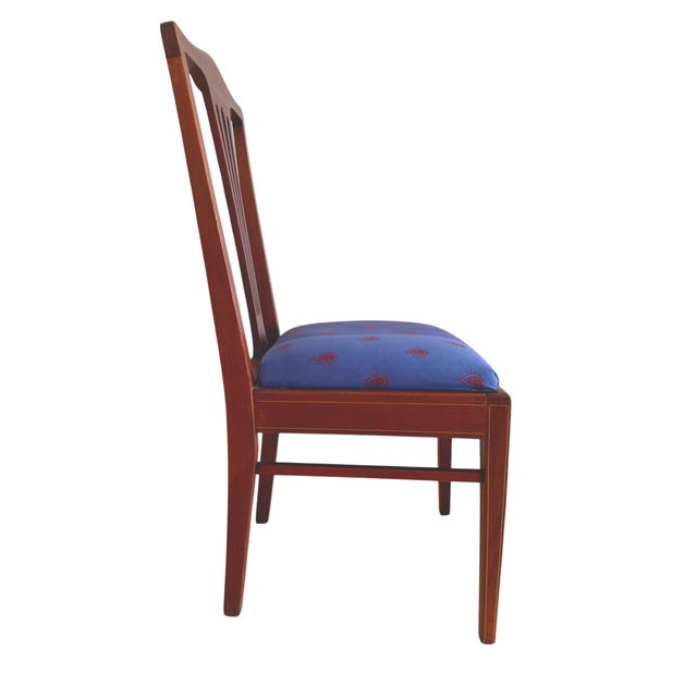 Brown Set of 14 Antique Early 20th-Century Dining Chairs (12 Side Chairs + 2 Armchairs) For Sale - Image 8 of 11
