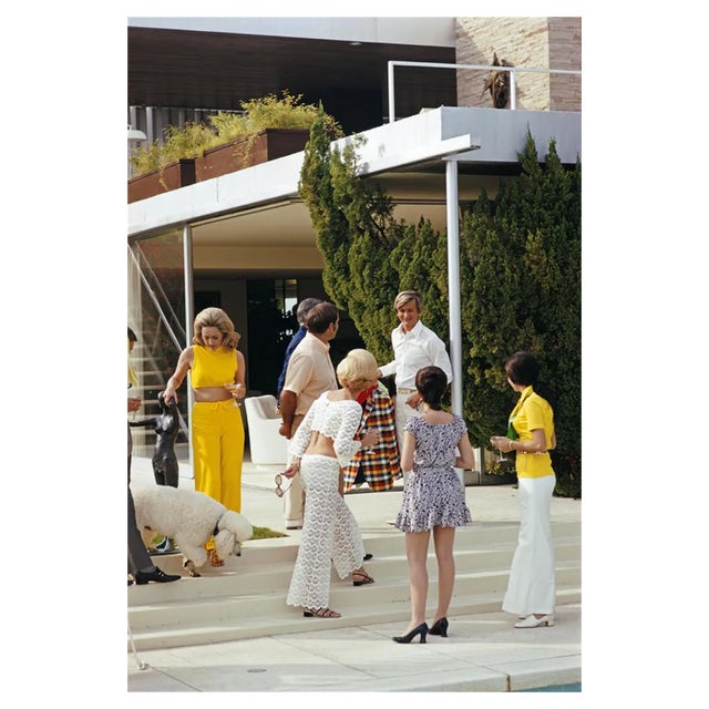 Slim Aarons, Poolside Chic, Estate Stamped Photographic Print, 1970 / 2020s For Sale