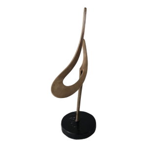 Vintage Bob Bennett Harmony Bronze Sculpture Marble Base 1985 Number 38/100
