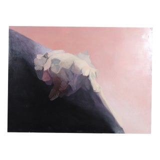 J. Dupain, Abstract Composition, 1960, Oil Painting on Board For Sale