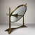 Vintage Tabletop Vanity Mirror in Brass, Italy, 1950s For Sale - Image 9 of 17