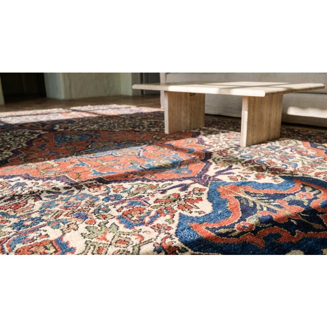 Late 19th Century Persian Bijar Carpet ( 8' x 12' - 245 x 365 ) For Sale In New York - Image 6 of 7