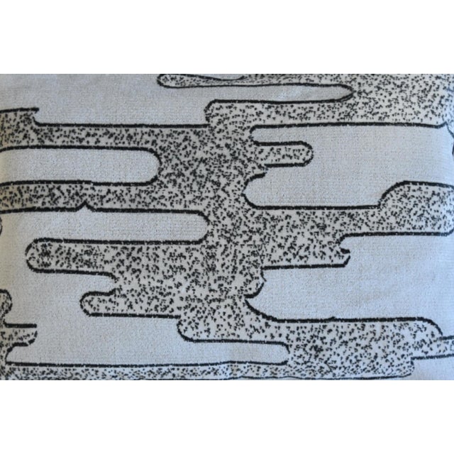 Designer Romo Salvador Modern Contemporary Feather/Down Velvet Pillow For Sale - Image 4 of 7